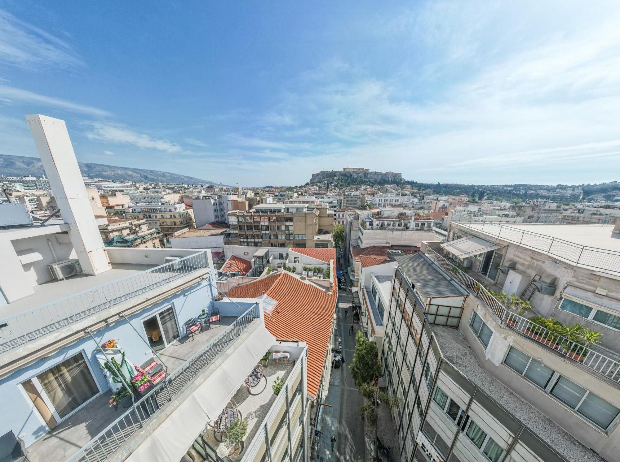 Sandra"S Acropolis View Penthouses أثينا المظهر الخارجي الصورة
